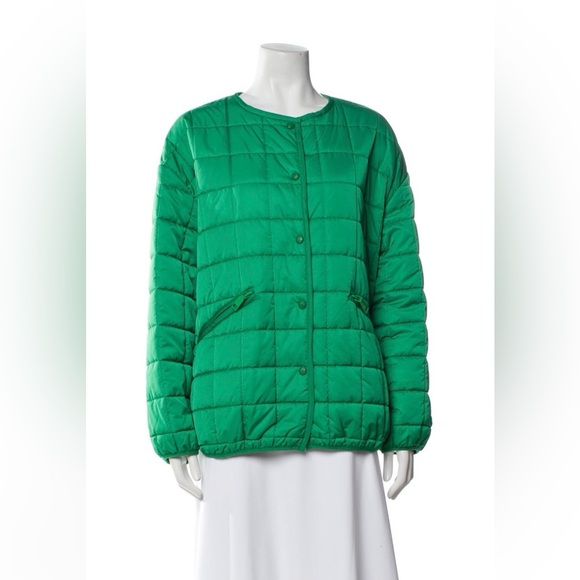 Rebecca Minkoff Jackets & Blazers - Rebecca Minkoff Green Quilted Jean Jacket